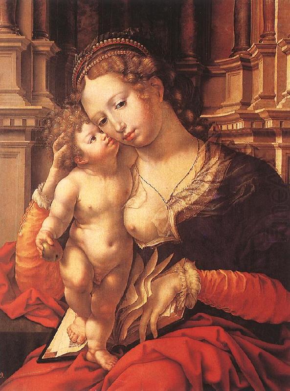 Virgin and Child sdg, GOSSAERT, Jan (Mabuse)